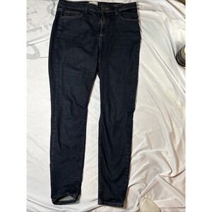 Daily Ritual Women's Skinny Jeans in Dark Indigo